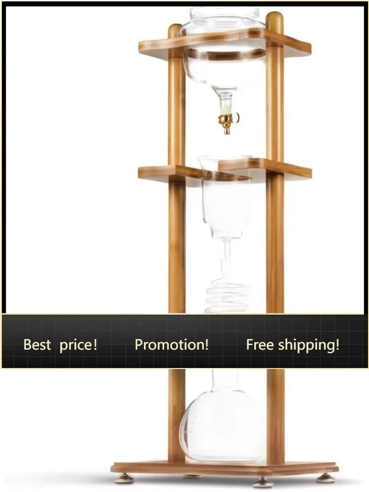Brand new fast shippingBestsellerYama Cold Brew Maker I Ice Coffee Machine With Slow Drip Technology I Makes 6-8 cups (32oz), La