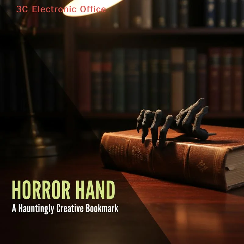 

2Pcs Creative Bookmarks Bizarre And Personalized 3D Printed Page Marks Horror Atmosphere Design Durable Materials