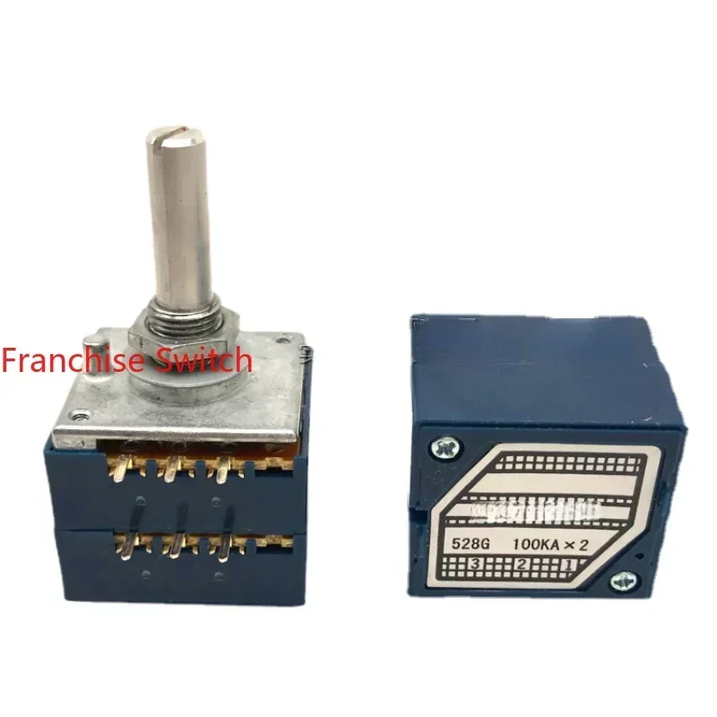 Original Genuine Fever Level Volume Duplex A100K * 2 25MM RK27 Potentiometer