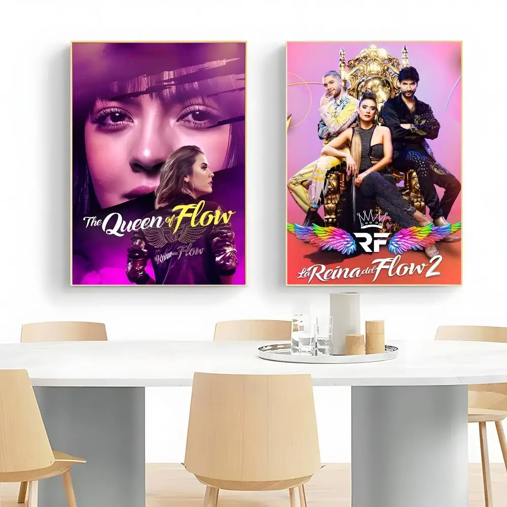 passionate drama L-La Reina del Flow Poster Wall Art Print Decorative Mural Home Decor Gift Unframed