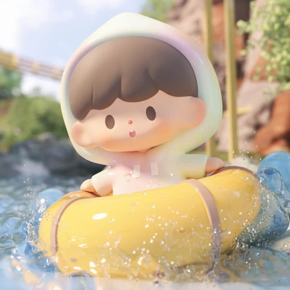

F.un Zzoton Treasure Land Collection Mystery Box Mystery Box Cute Trend Toy Model Doll Desktop Decorations Collectible Gifts