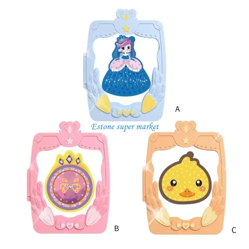 090b Art Craft Kits 3-D-Stoffmalerei Spielzeug für Kindergarten DIY-Projekt Kits Handwerk Material Easy Malen kleine Mädchen