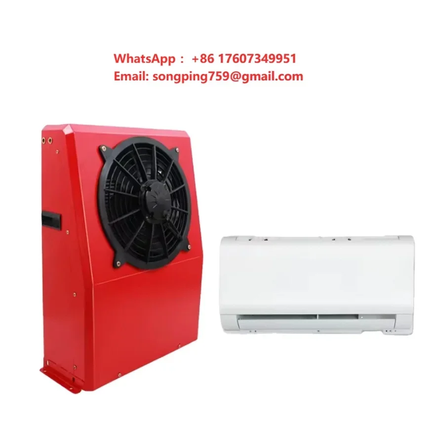 12V Auto Air Conditioning Resource -saving Portable Truck 24V Wall Mounted Split Air Conditioner Car Vehicle Air Conditioner