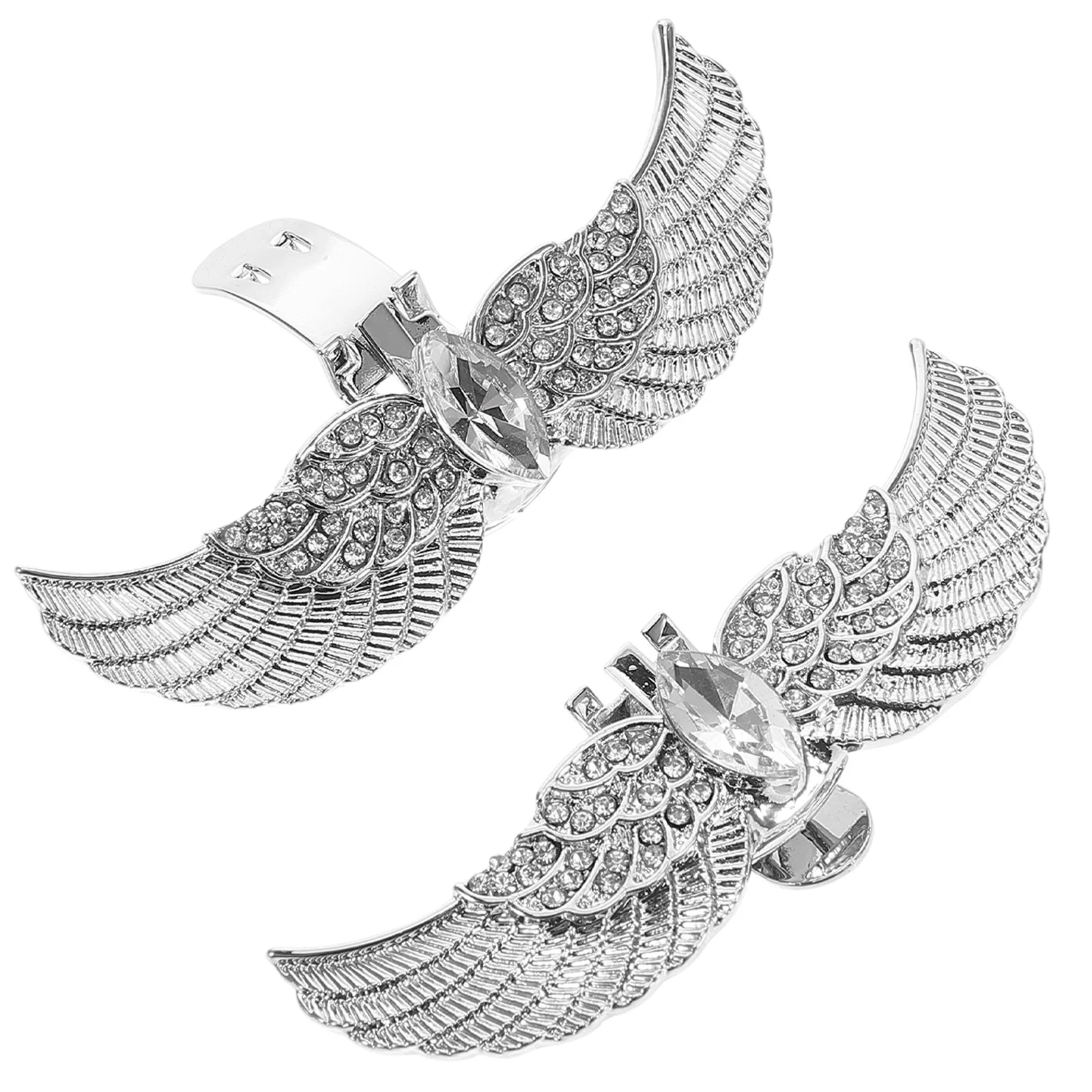 

2Pcs Wedding Bridal Rhinestone Shoe Clips Buckles High Heels Crystal Shoe Decoration Accessories Glass Patch Badge