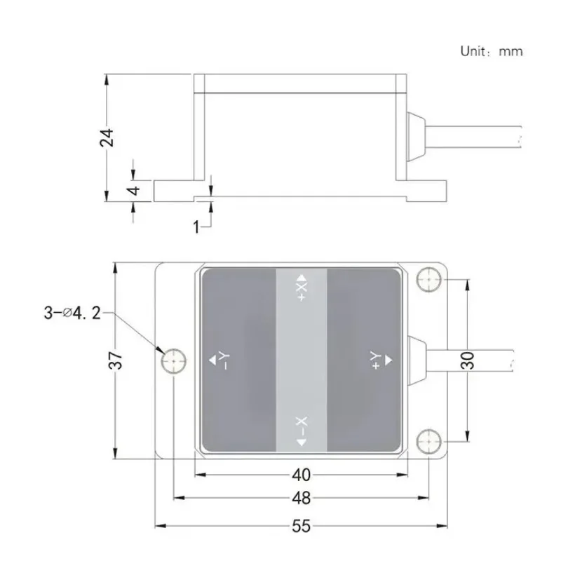 2026 Hot Sale Dual Axis High-speed Response 67=inclinometer