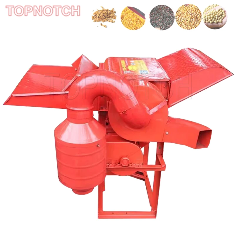 Multifunctional Small Household Rice Wheat Grain Multi Crop Thresher Millet Soybean Rapeseed Sorghum Thresher