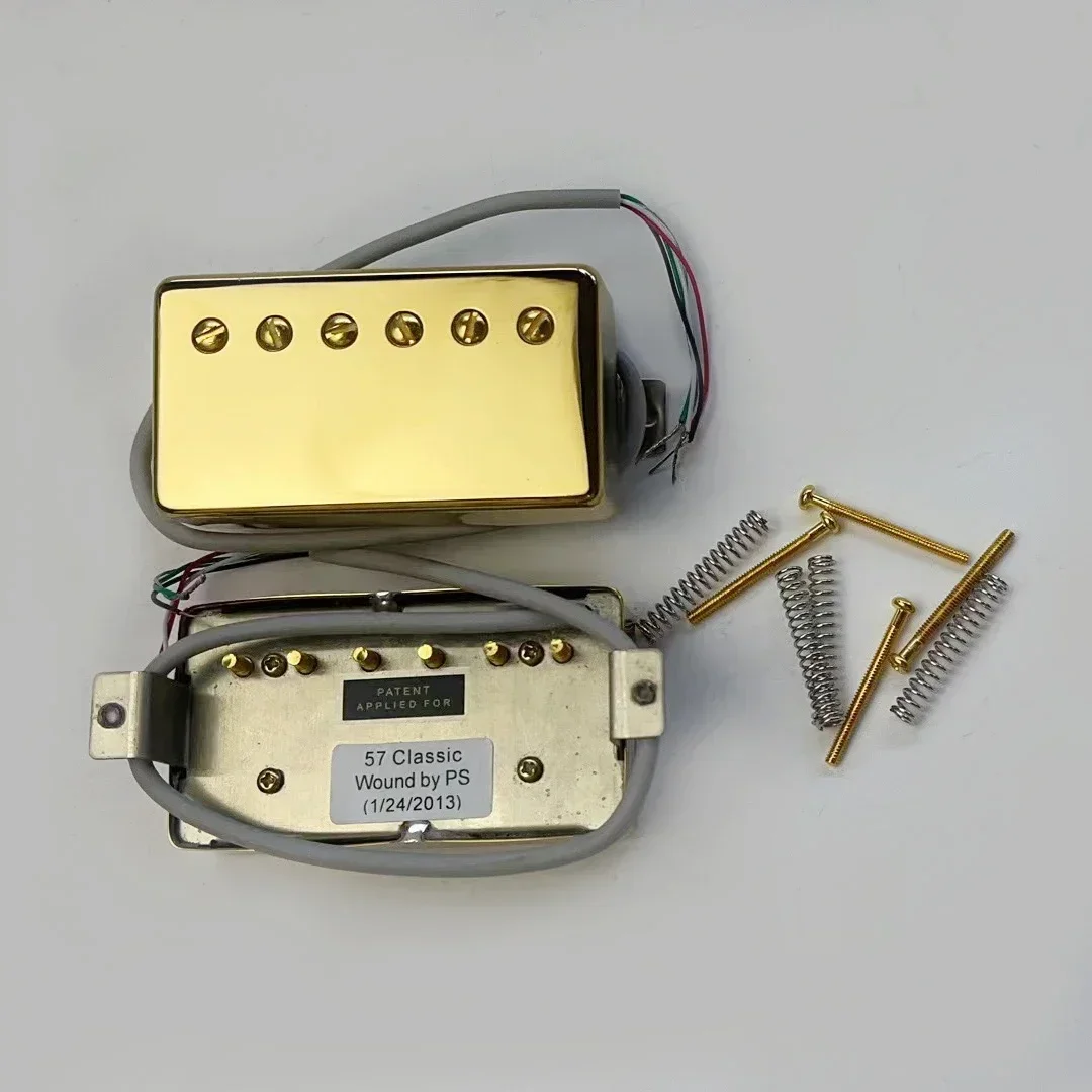 --Discount Hot Sale--Alnico II Humbucker Guitar Pickups Set '57 Classic '57 Classic plus 4C Wire Nickel