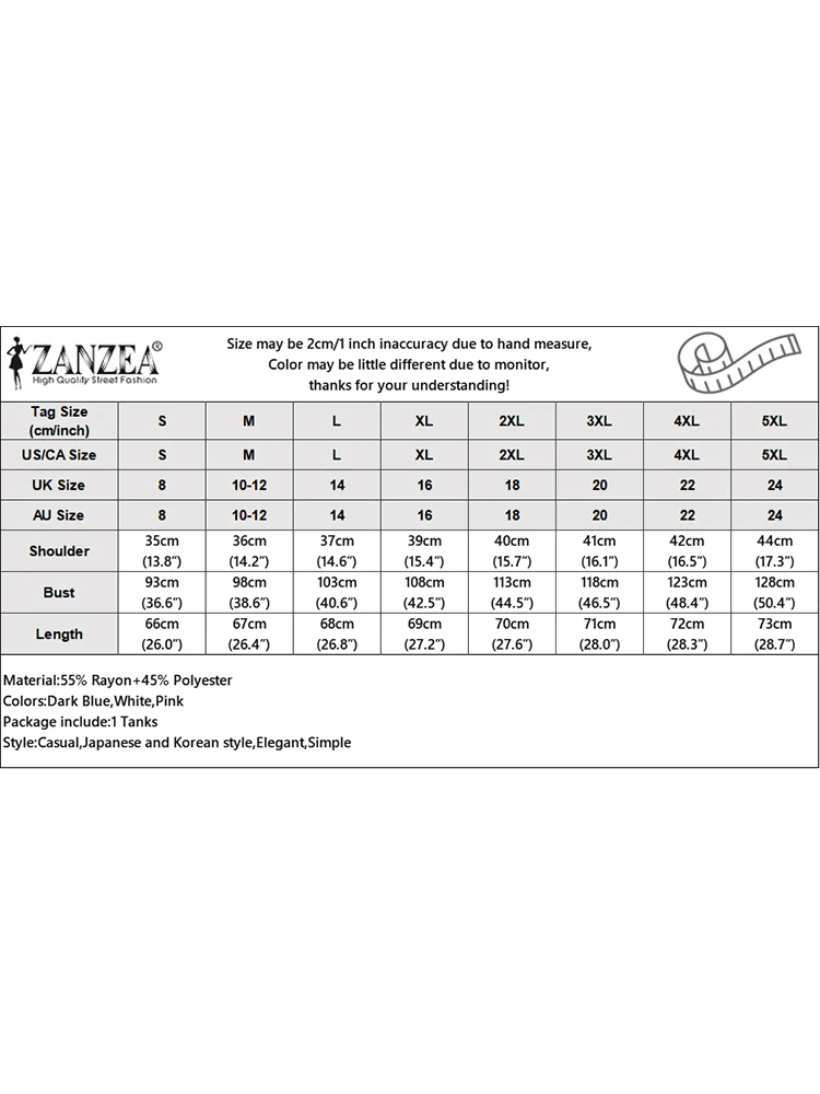 ZANZEA Casual rana bottone fessura Camis donne doppio strato serbatoi moda senza maniche semplici canotte 2024 estate o-collo tuniche