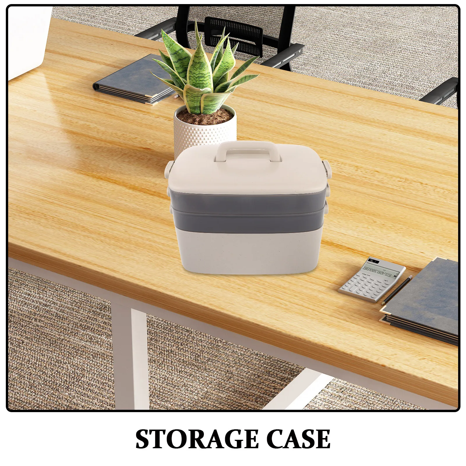 3 Tier Medicine Box Portable Storage Organizer Large Capacity Transparent Plastic Case Handle Family Emergency Medicine