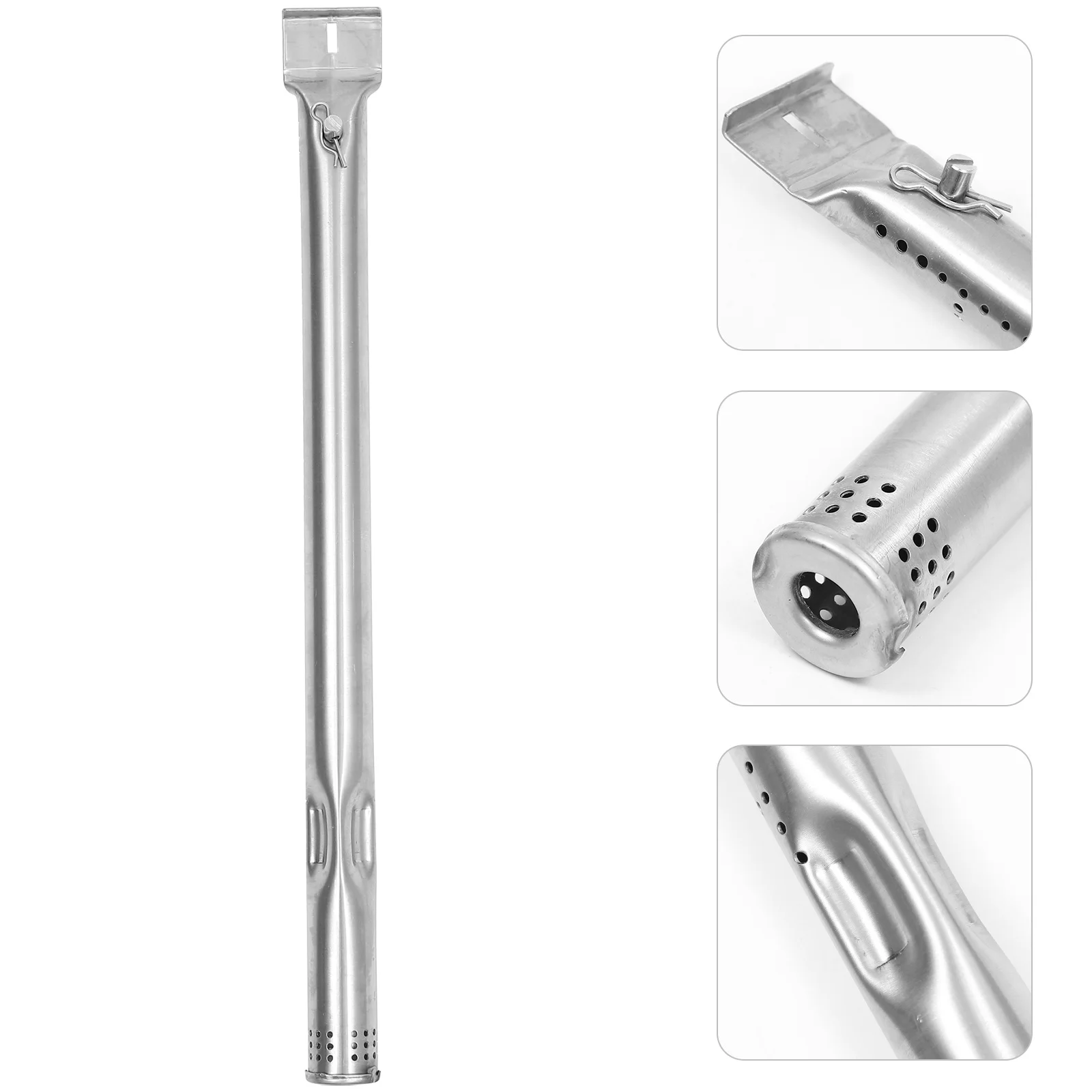 

4 Pcs Burner Replacement Tube Stainless Steel Tubes Home Gas Oven Grilling Accessories Outdoor Part Barbecue BBQ