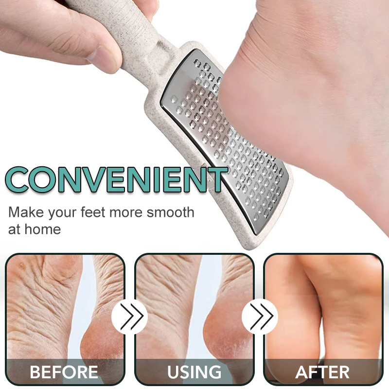 Colossal Foot Scrubber Foot File Foot Rasp Callus Remover Stainless Steel Foot Grater Foot Care Pedicure Tools