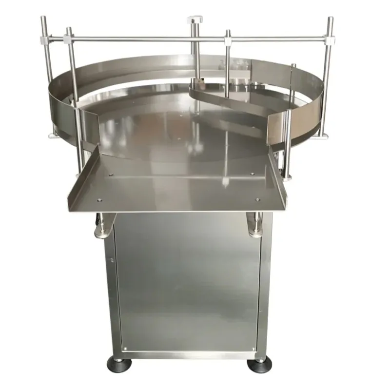 Fast delivery bottle rotary table bottle rotary stacking table professional round bottle finishing machine
