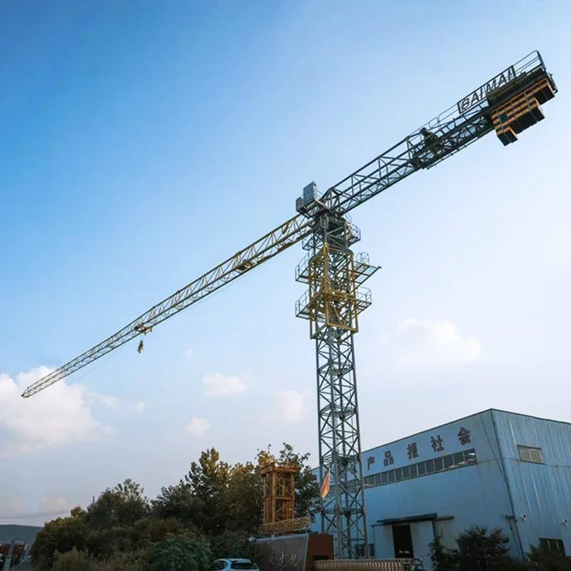 small tower crane tower jib crane Factory direct sales 150m tower crane Cheap and durable