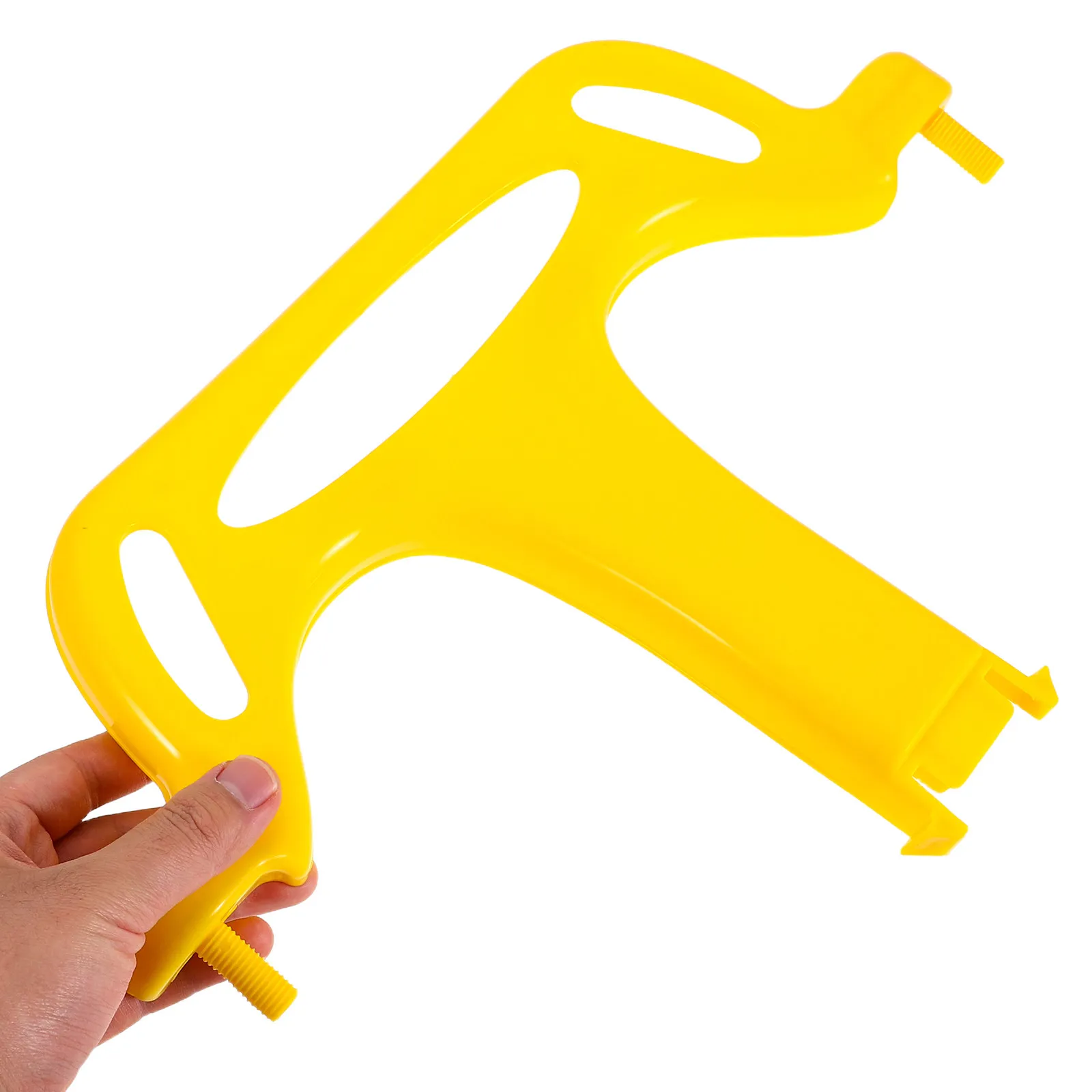 2pcs Kids Swing Safety Handles – Plastic Triangle Handrails for Outdoor Playground Swing Chairs