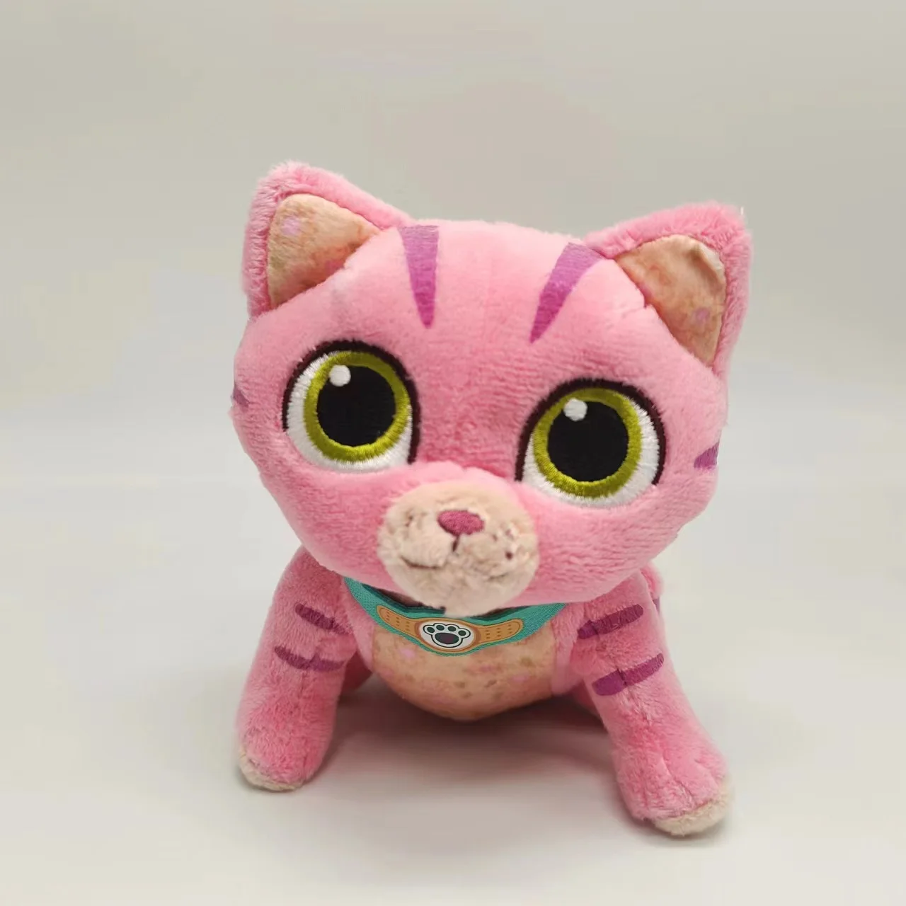 Doc McStuffins Whispers Pink Cat Plush Disney Junior Soft Toy Teddy 15cm