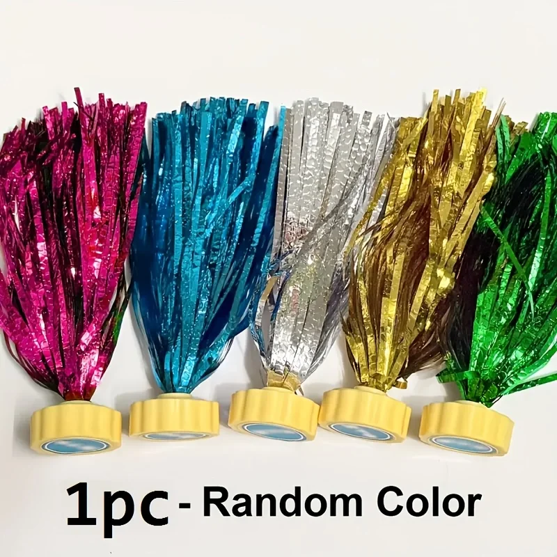 Jegi Set (Jaegi with The Bell) for Jegichagi Korean Traditional Game Hackysack Kick Random Color)