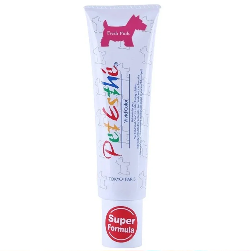 

140g High Quality Pet Dyeing Agent Dog Cat Animal Hair Bright Coloring Dyestuffs Dyeing Pomeranian Teddy poodle Beauty products