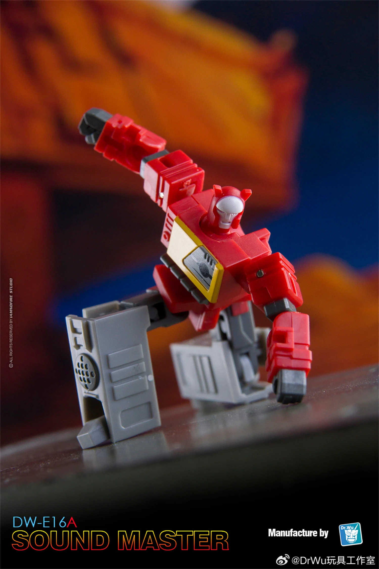 IN STOCK NOW] Transformation Dr Wu DW-E02A DW-E16A Blaster