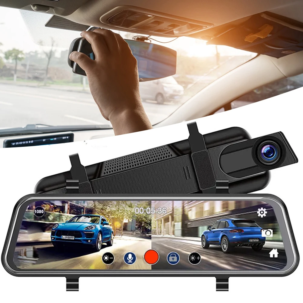 10 Inch Full Screen Driving Recorder For Car Multifunctional Recording Camera For Car Automative