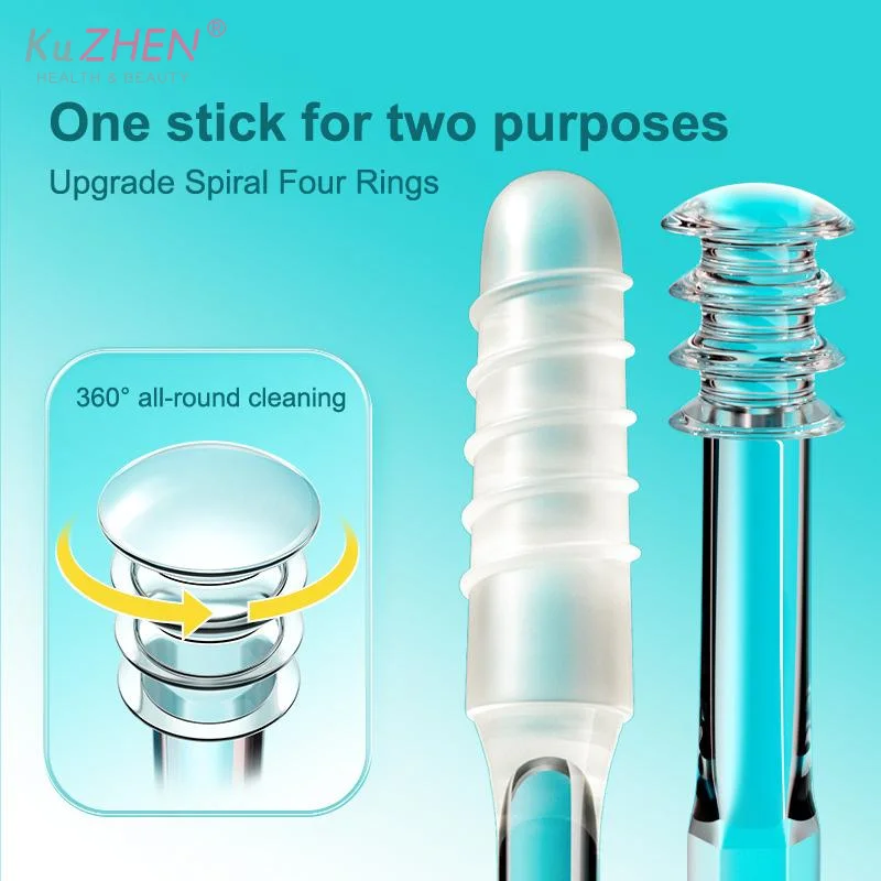 Double-headed Sticky Ear Digger Ear Digging Tool Ear Wax Cleaning Special Not Hurt Ear Digging Spoon Ear Digging Cotton Swabs