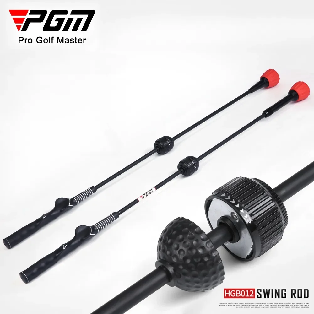 

PGM Golf Swing Training Club Beginner Warm Up Simulator Teach Wand Stick ound Magnetic Adjustable Correct Posture