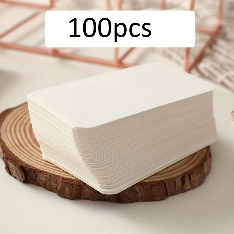 50 Out of Uniquely Textured Blank Cards, Perfect for Creating Kraft Paper Postcards,Doodles,Bookmarks,Notes, And Flashcards