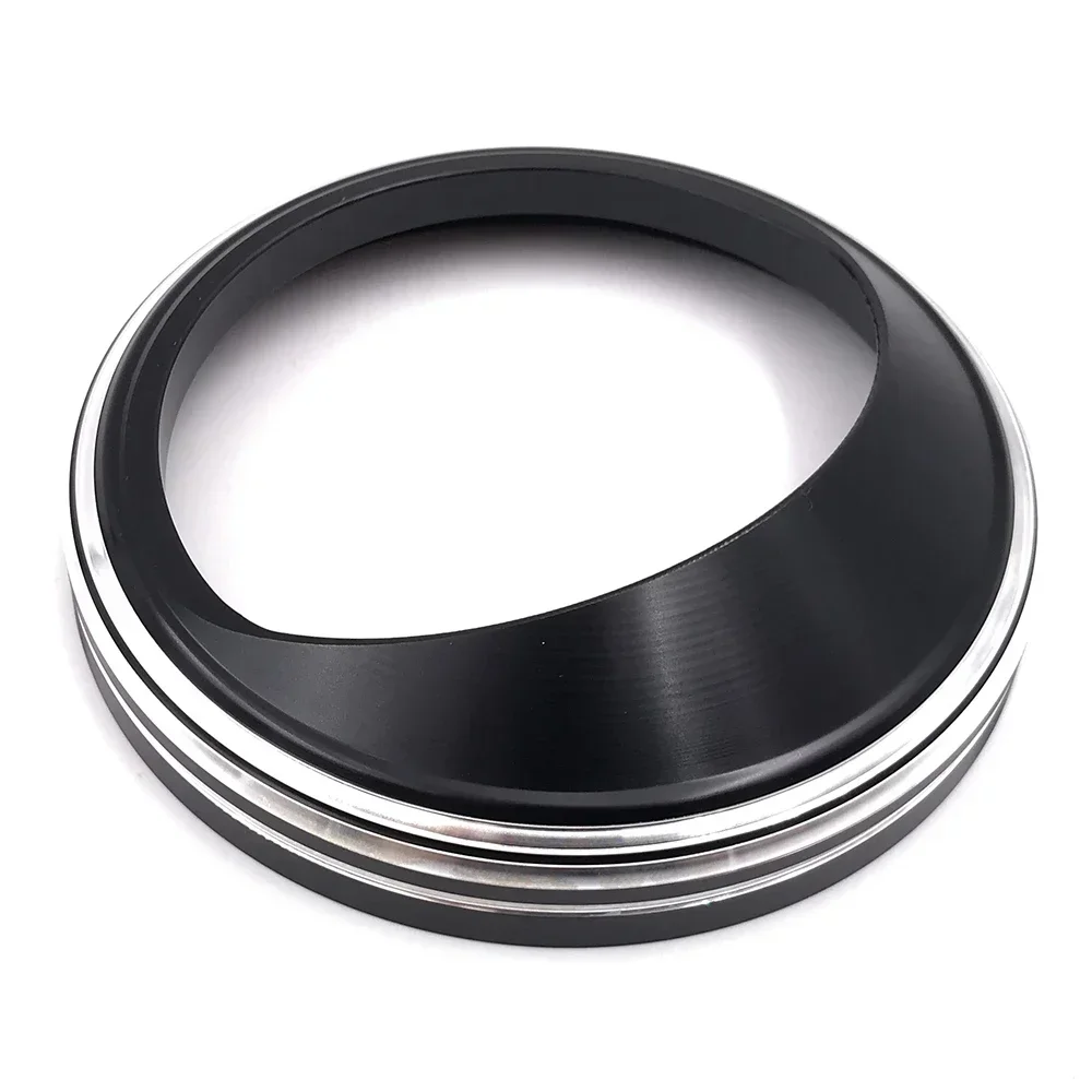 

5-дюймовый алюминиевый спидометр, безель, козырек, накладка на кольцо, крышка для Harley Electra Glide Dyna Fat Boy Softail Road King, на заказ, хром