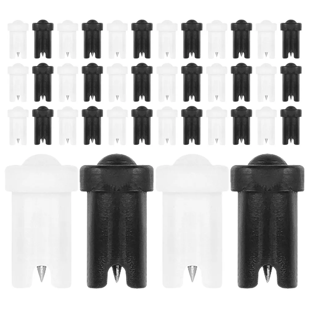 

60Pcs Eyelash Bottle Anti Clogging Needles PP Material Nozzle Pins Lash Extension Tools Reliable Secure Salon Home Use