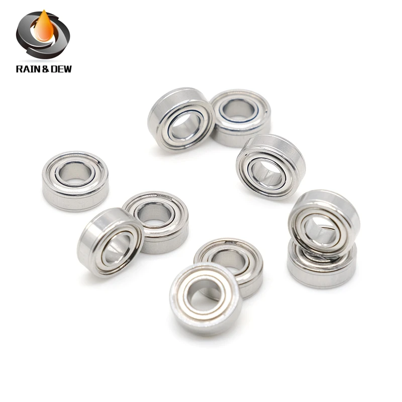 10 PCS SMR115ZZ Fishing Reel Bearings 5x11x4mm Stainless Steel Bearings ABEC7