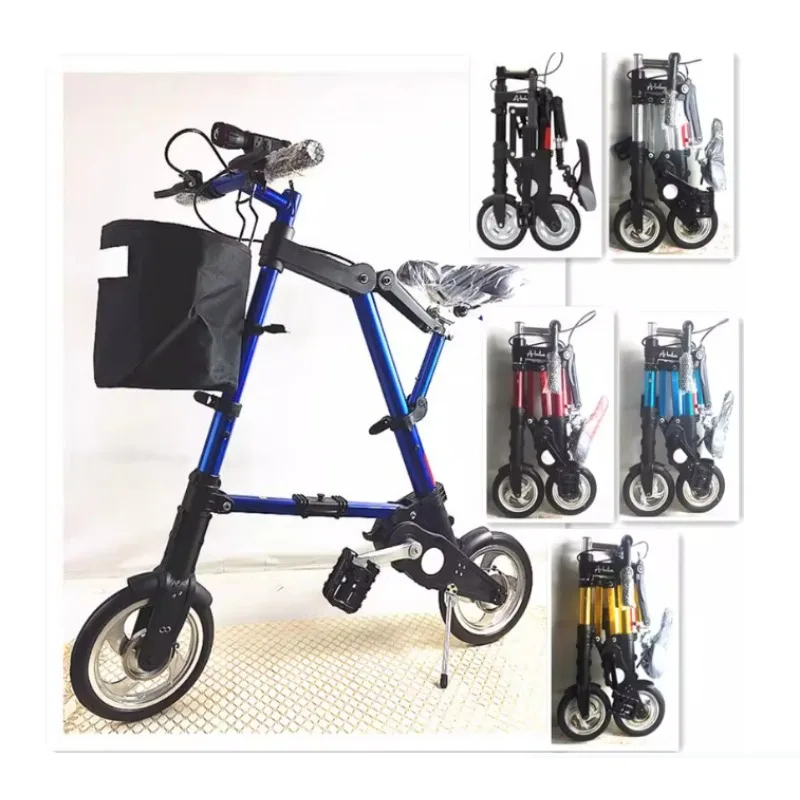 36V 35km Range Folding Por- - Bicycle Scooter Lightweight Foldable E Bike for Adult Commuter Fitness Travel