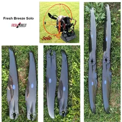Solo 210 propeller Fresh Breeze Parachute Carbon Propeller, Powered Parachute propeller