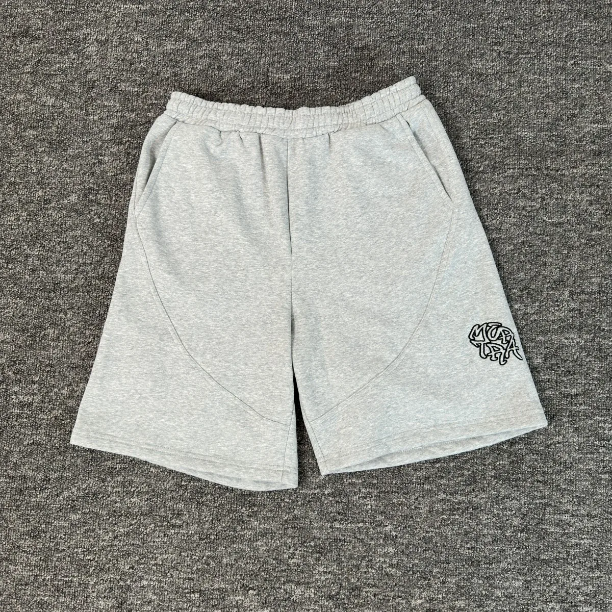 

Vintage Mertra Patchwork Shorts Men Women Best Quality Jogger Drawstring Breeches