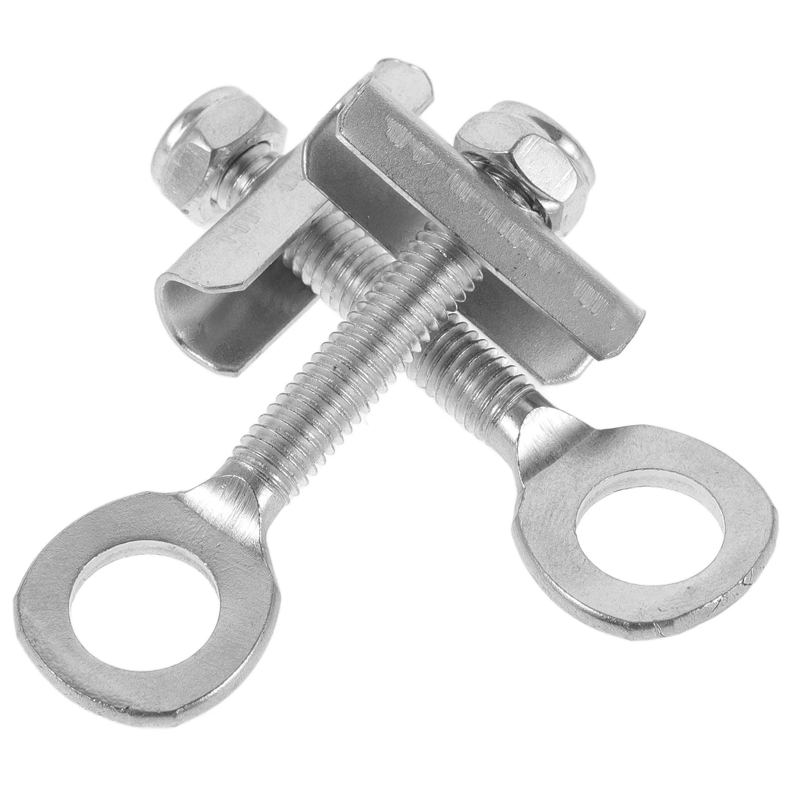 

2 Pcs Motorcycle Chain Adjuster 49CC Two Stroke Mini Bike ATV Rear Stand Gear Fastener Metal Tools Bike Parts Chain Tensioner