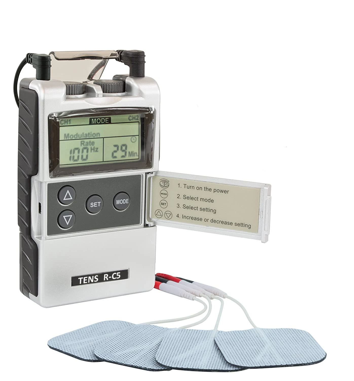 

Tens Unit 7000 digital tens ems muscle stimulator physical therapy equipments machine for back pain relief