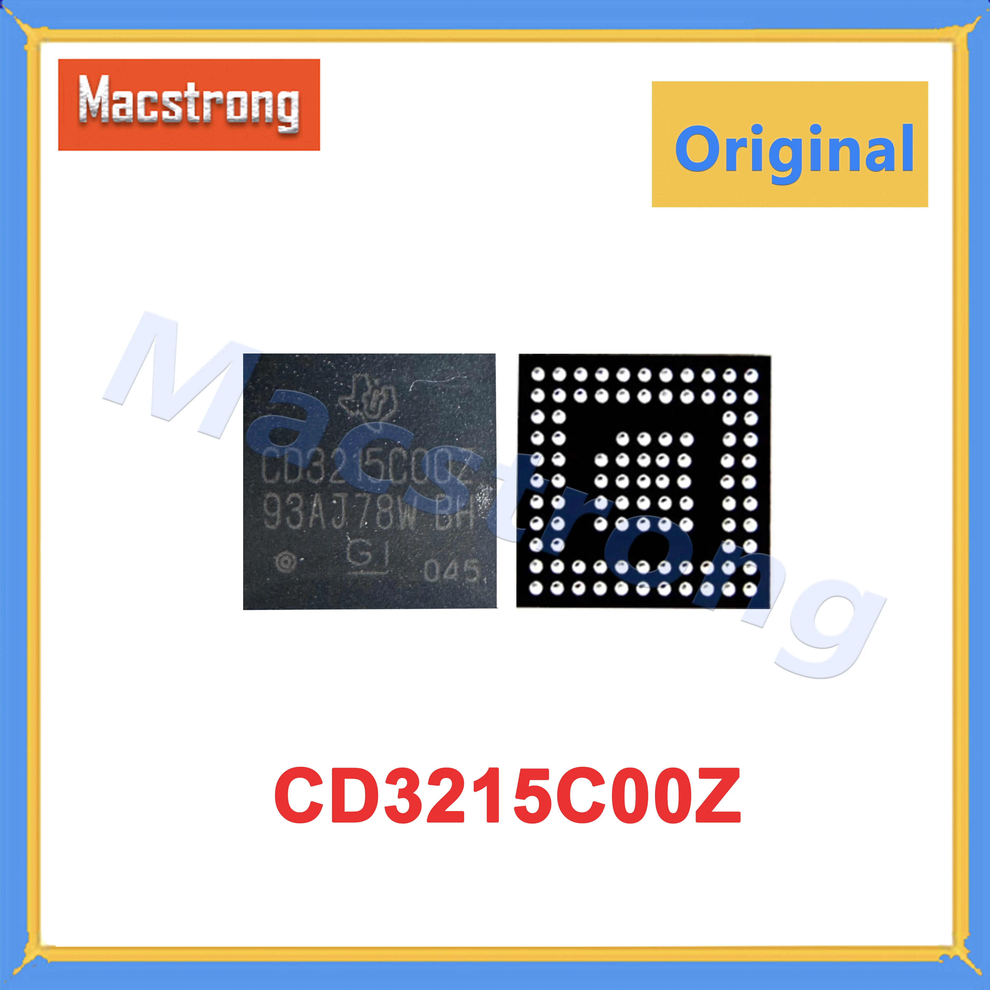 

CD3215C00Z для зарядного устройства Macbook Power IC A1706 A1708 A1707 A1989 A1990 USB-C зарядный чип Type-C CD3215C00Z