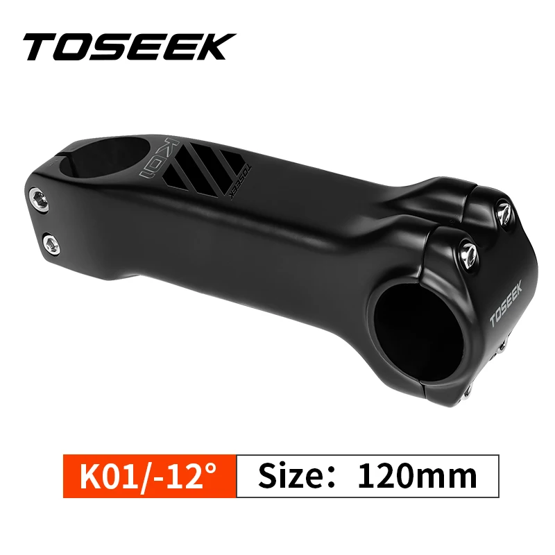 Toseek k01 Carbon Vorbau-12 Grad ultraleichte hochfeste Power Fahrrad Straße/MTB Lenker Vorbau Tisch Fahrrad Vorbau Fahrrad teile