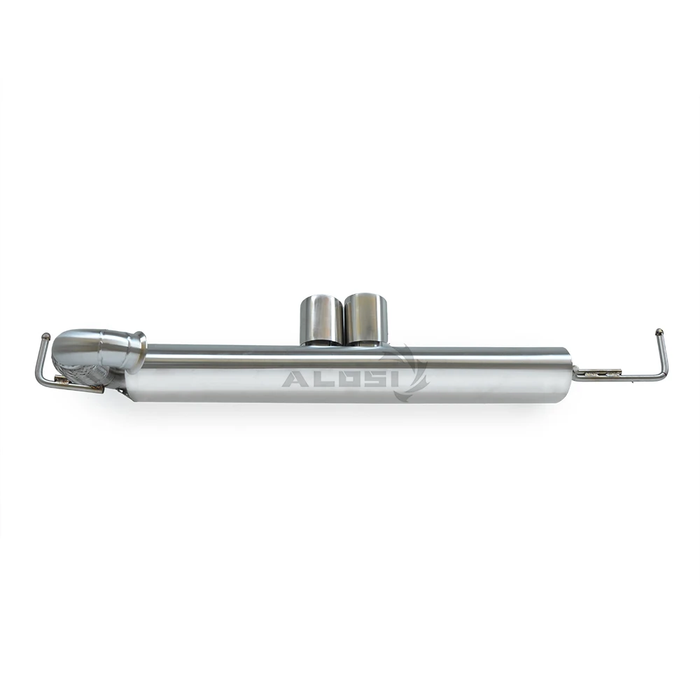 Racing Catback Exhaust System Stainless Steel Mid Dual Outlet Pipe For 2015-2021 Mercedes Benz Smart W453 1.0L 0.9T