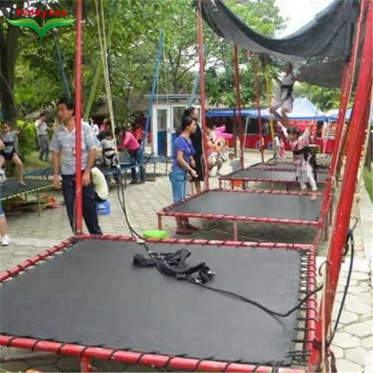 steel frame bungee jumping equipment for sale, theme amusement park bungee jumping for kids