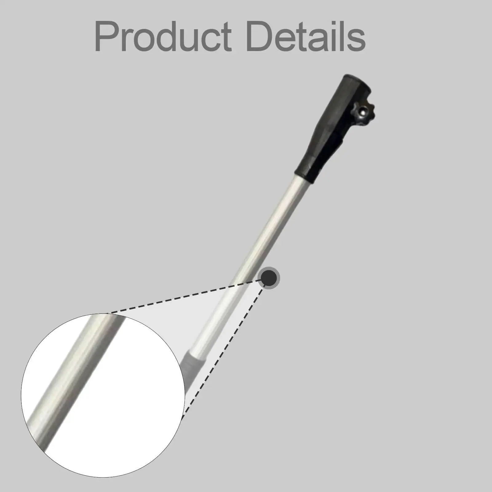 

Outboard Tiller Handle Extension Marine Accessories Easy to Install Replace Portable Durability Ergonomic Grip