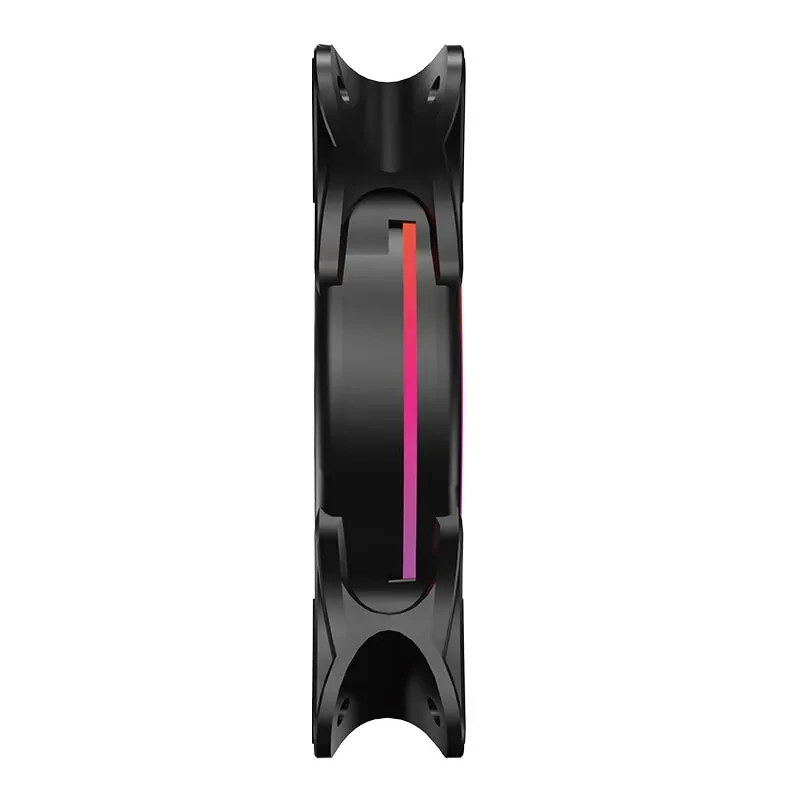UPSIREN CF-12  5V 3Pin ARGB and 4Pin PWM High performance mute cooling  Halo light effect 12cm Case fan