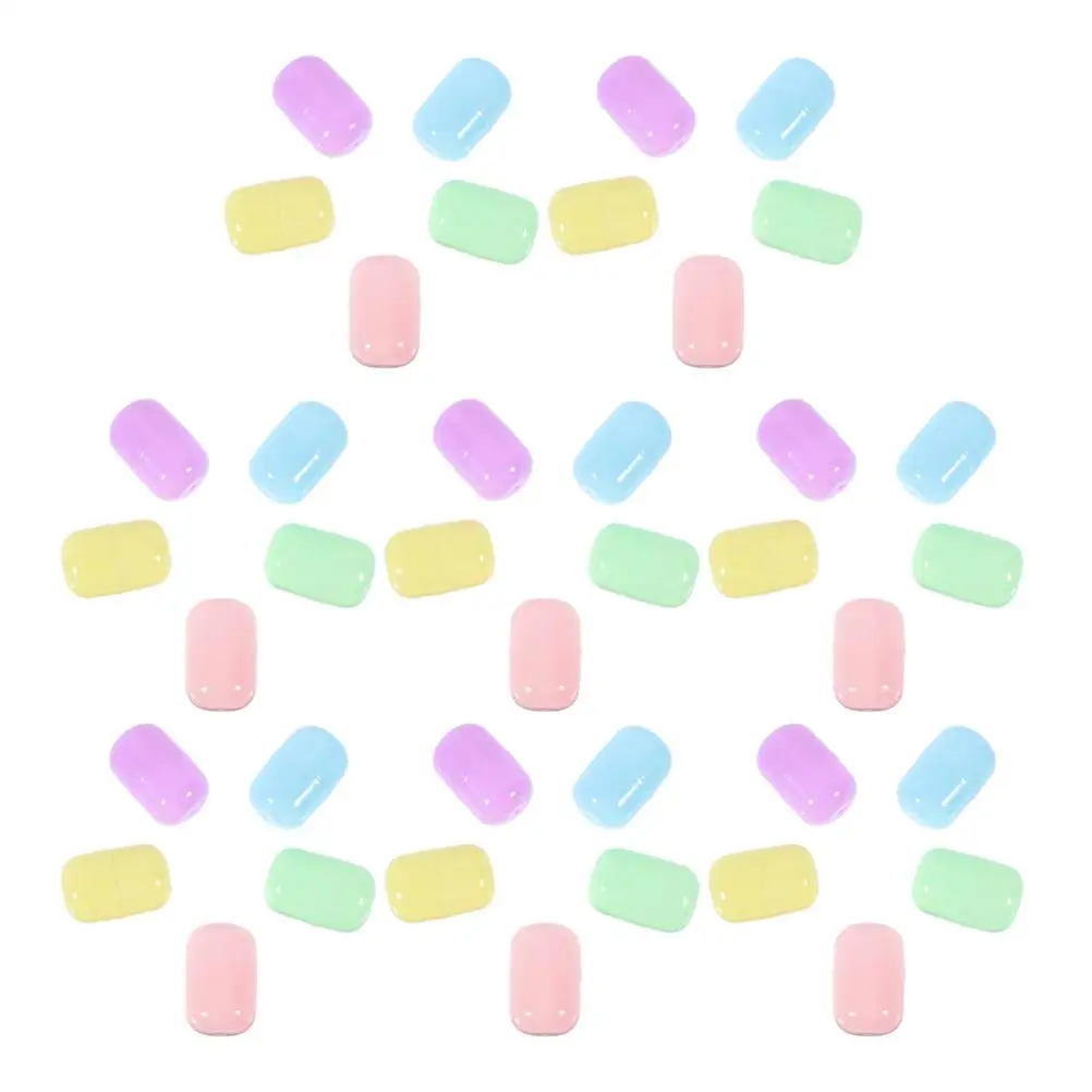 

40 Pcs Ball Empty Capsules for Claw Machine Chewing Gum Pp Vending Toy Twisting