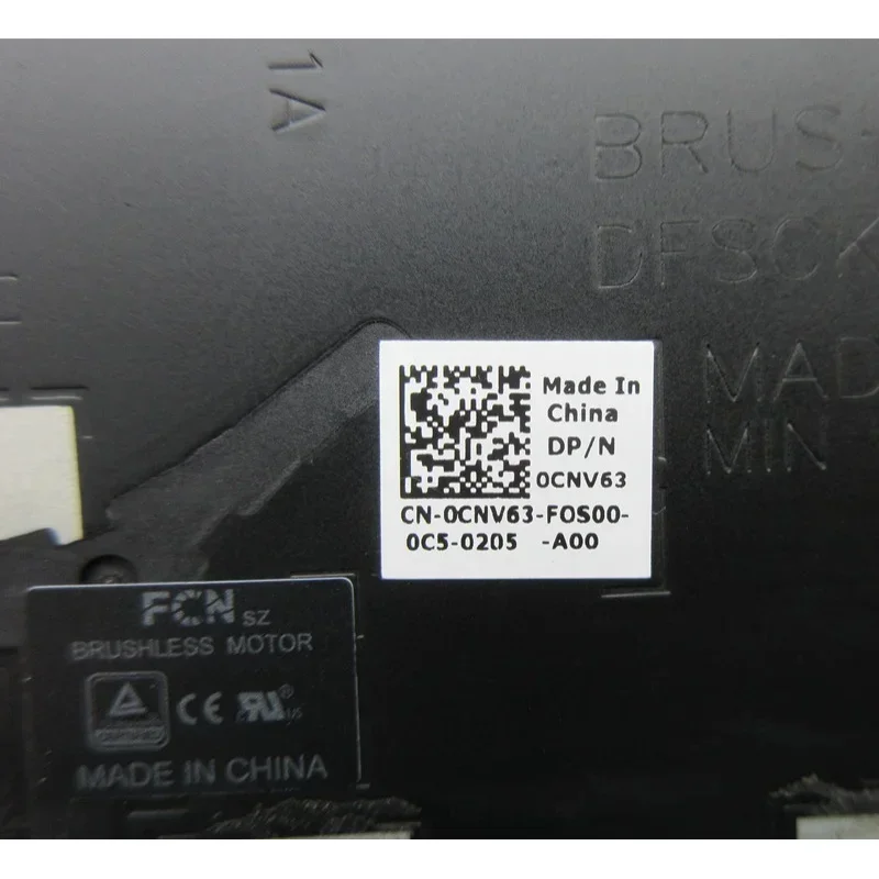 مروحة تبريد للكمبيوتر المحمول الأصلي ، وحدة معالجة مركزية ، DELL Alienware M17 R3 R4 FM7J FM7H 0CNV63 0H5TYJ ، 12V 1A P45E DFS240012BK0T ، جديدة