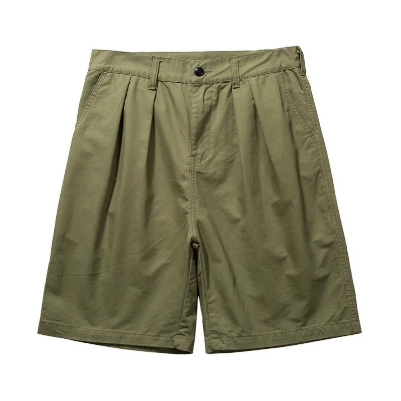 2026 Street Men's MADNESS Casual Shorts Solid Color High Quality Summer Loose MDNS Workwear Shorts