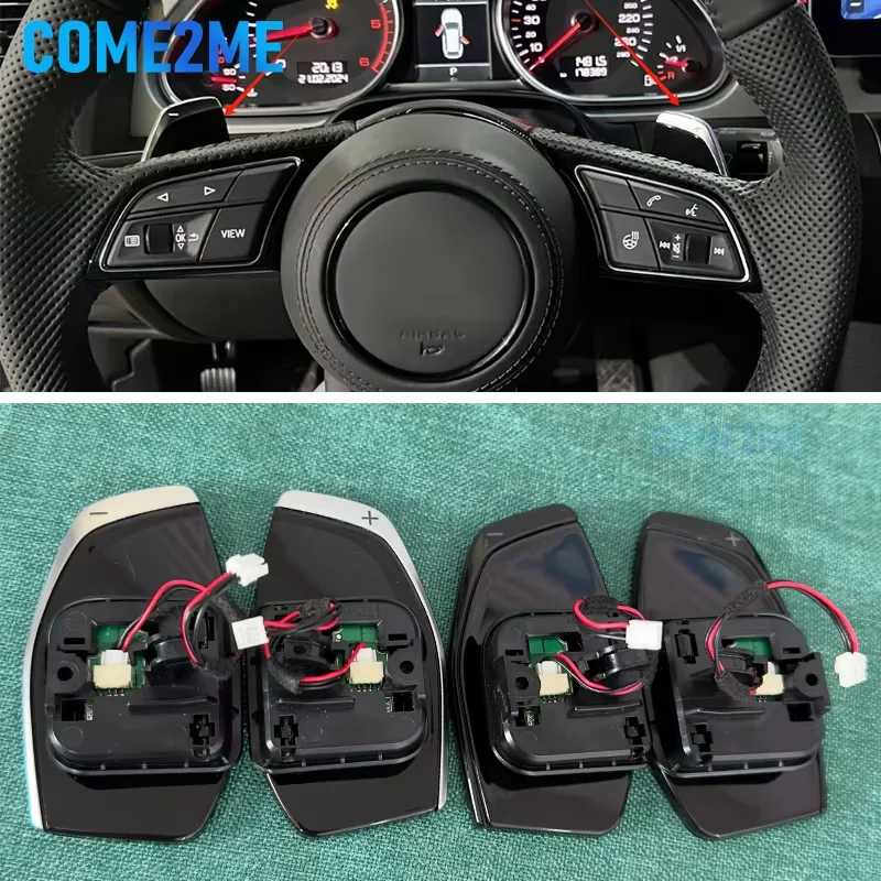 

Car steering wheel shifter for Audi 17-21 A3 A4L A5 S3 S4 S5 RS3 RS4 RS4 RS5 Q3 Q5 steering wheel shift paddles