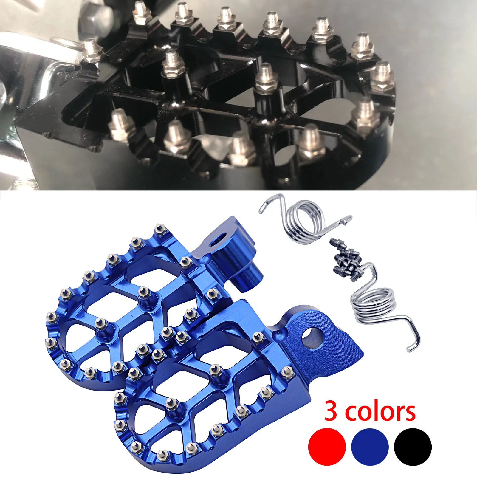 

Подходит для противоскользящих педалей на внедорожных мотоциклах YZ/YZF/WR/85/125/250/400/426/450F.