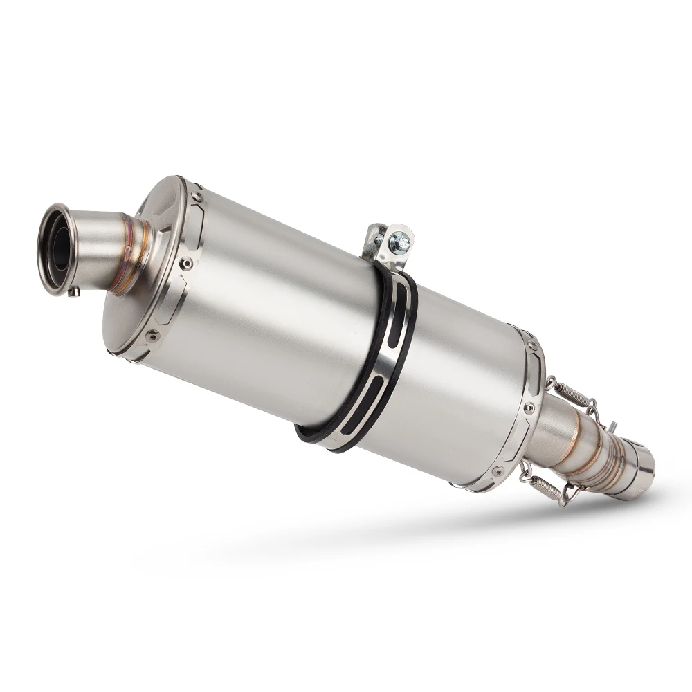 CFMOTO 450MT Motorcycle Exhaust System - alternate angle