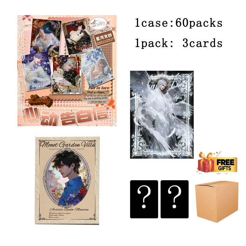 

Оптовая продажа, коллекция Love And Deepspace, игральная карта, волна 2, коллекционные игры, карты, подарки для детей