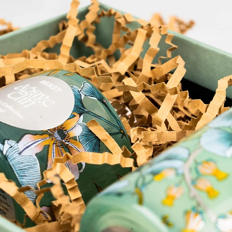 100 g mehrfarbiges, buntes, geschreddertes Papier, Geschenkbox-Füller, Hochzeit, Geburtstag, Party, Dekoration, Crinkle-Cut-Verpackung, Geschenkpapier – Detail 7