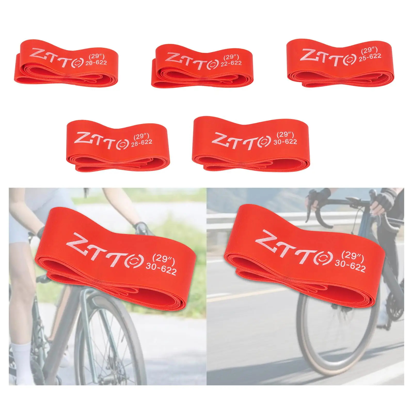 2 Pack 29 Inch Bike Inner Tube Protectors, , for 29 Inch Rims