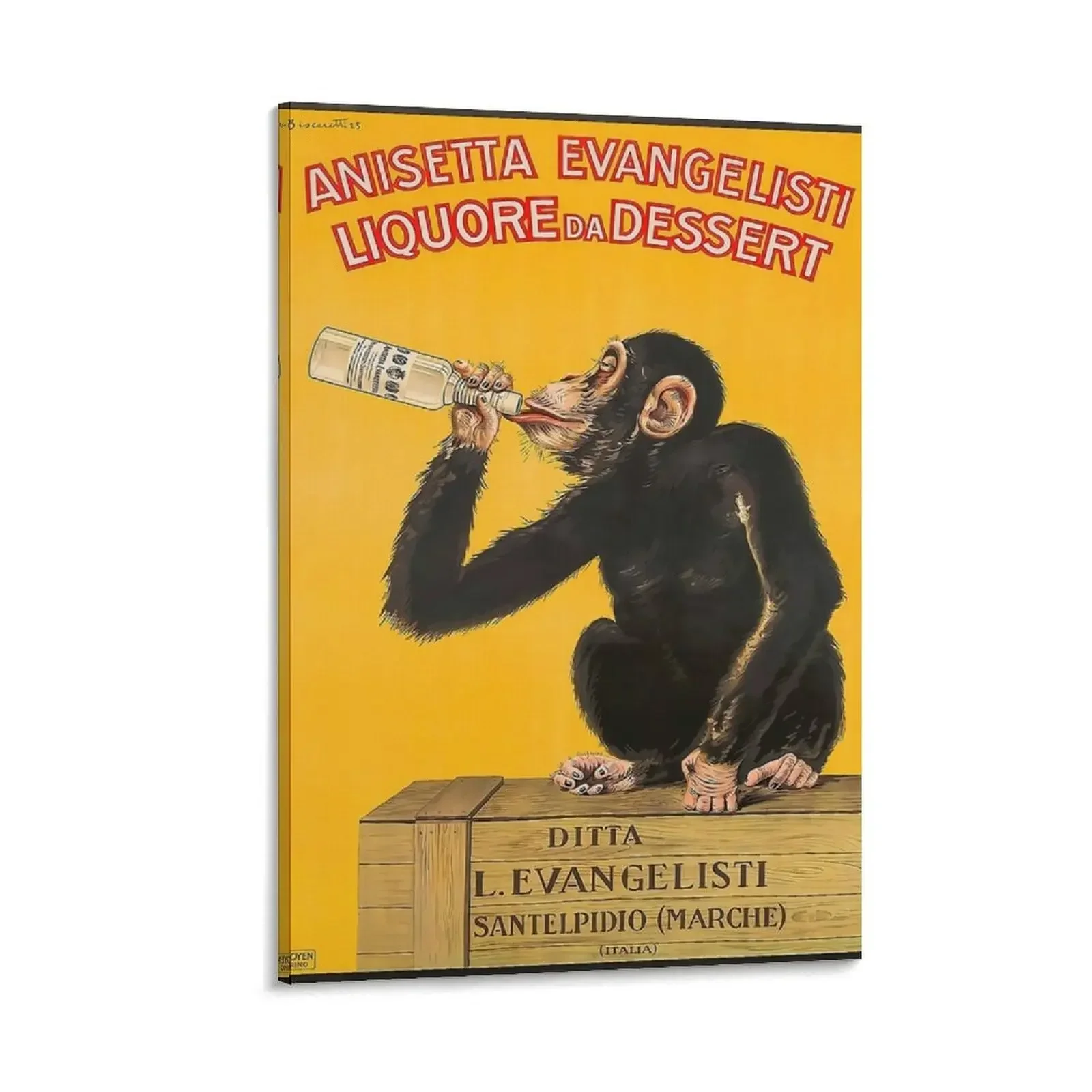 

Anisetta Evangelista by Carlo Biscaretti Di Ruffia (1879-1959) Canvas Painting decorative items for home posters